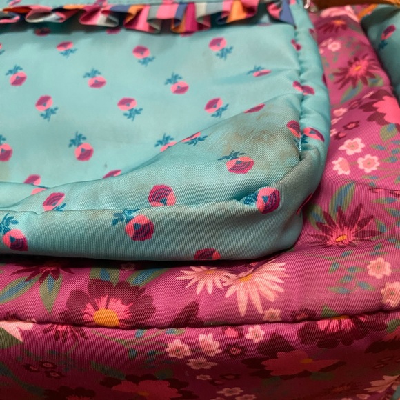 MATILDA JANE Pack Up Backpack Purple Floral School Travel Kids Girls Zip Pockets - Picture 4 of 15